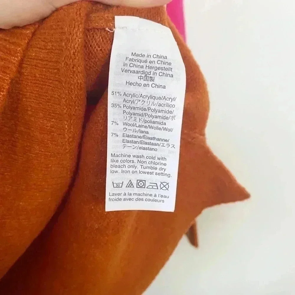 J.crew‎ NEW color block pink sweater medium